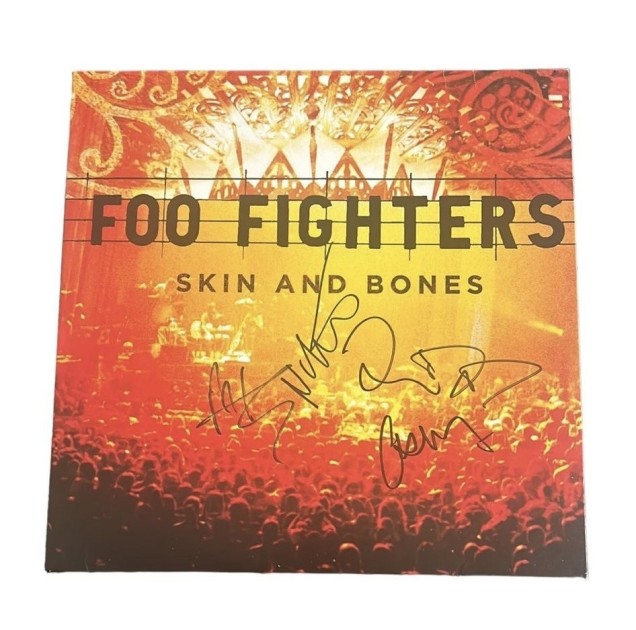 Foo Fighters Signed 'Skin And Bones' Vinyl LP