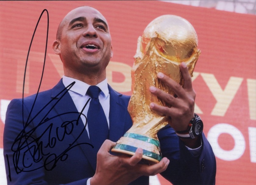 David Trezeguet - Fotografia Autografata