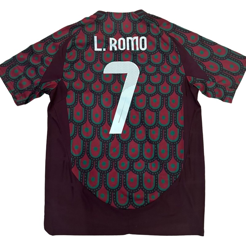 Romo's Match-Worn Shirt, Mexico vs Brazil 2024