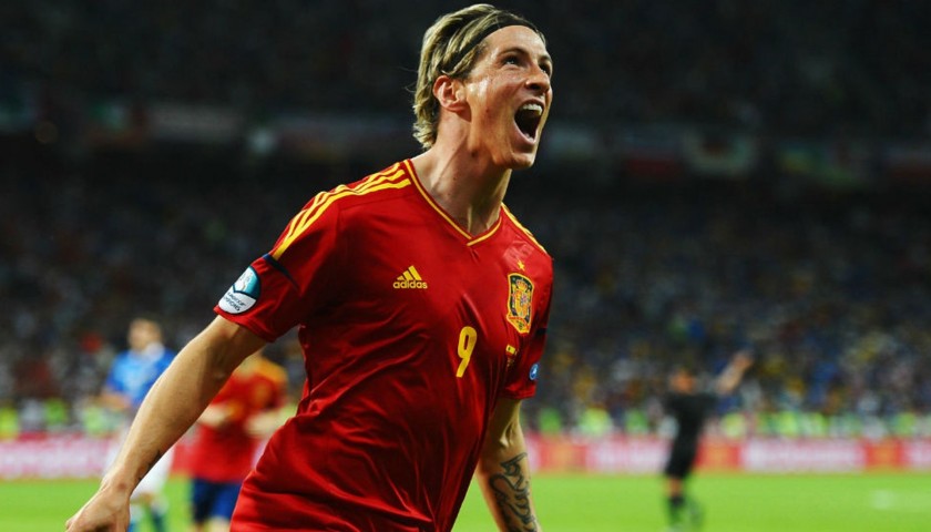 Torres' Spain Signed Shirt