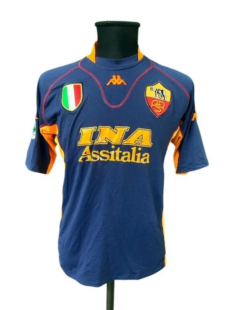 Batistuta's Roma Issued Shirt, 2001/02 - CharityStars