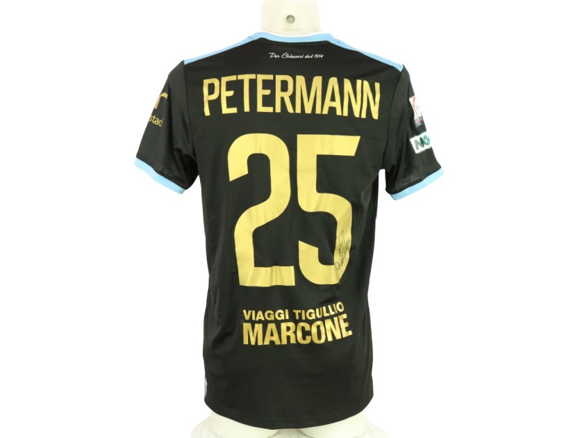 Petermann's Unwashed Signed Shirt, Rimini vs Virtus Entella 2024