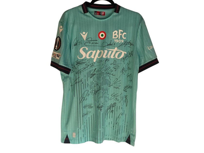 R - Bologna Official Shirt, UEL 2025/26 - Signed by the Team