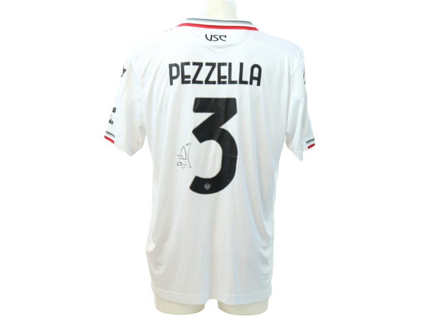 Pezzella's Signed Unwashed Shirt, Hellas Verona vs Cremonese 2025