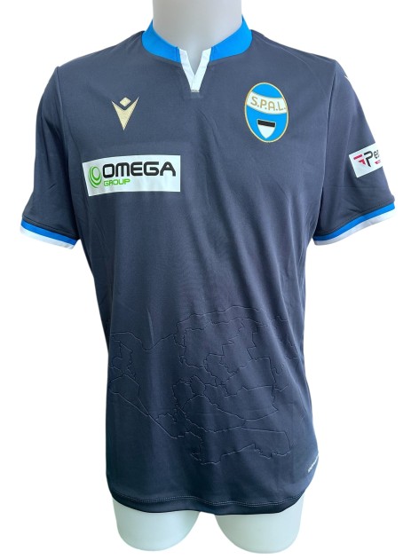 S.P.A.L. FLOCCARI 10番 シャツ Floccari's Spal Match-Worn Shirt, 2019/20 - CharityStars