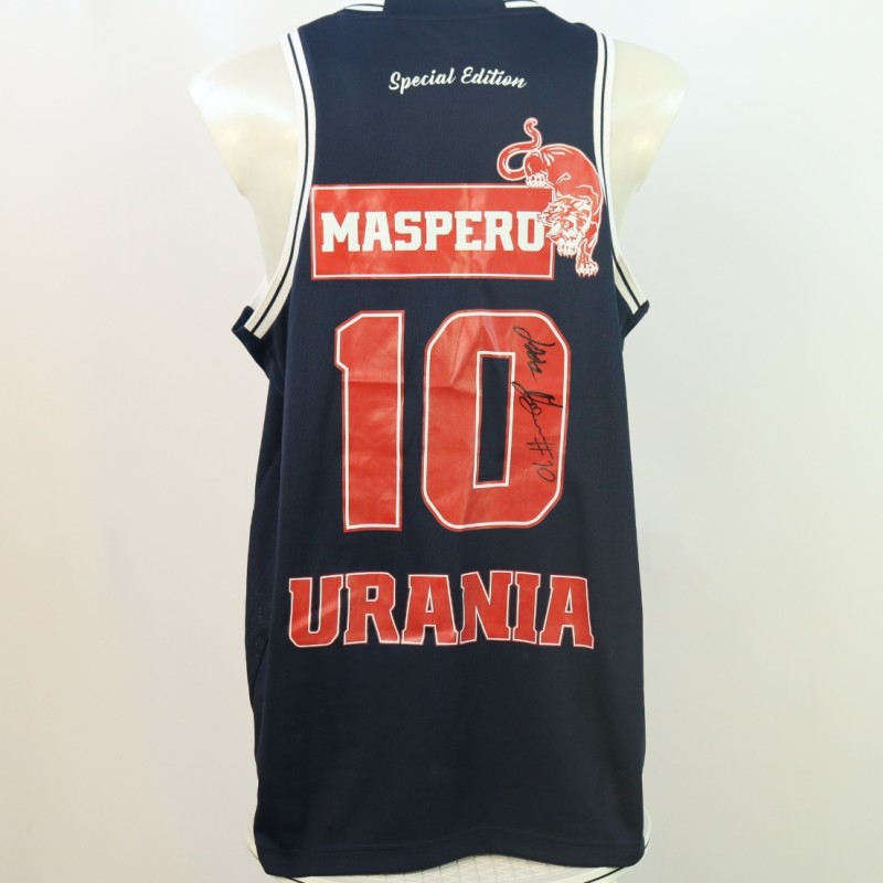 Maspero's Match Worn tank top, Urania Basket 2024 - Signed