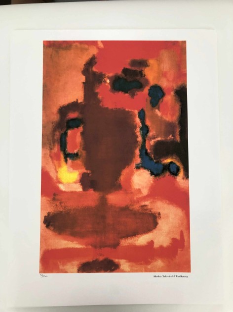 Mark Rothko Signed Offset Lithograph