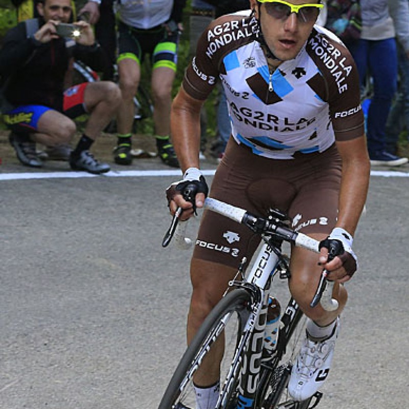 Maglia Team AG2R La Mondiale Giro d'Italia 2015 - autografata