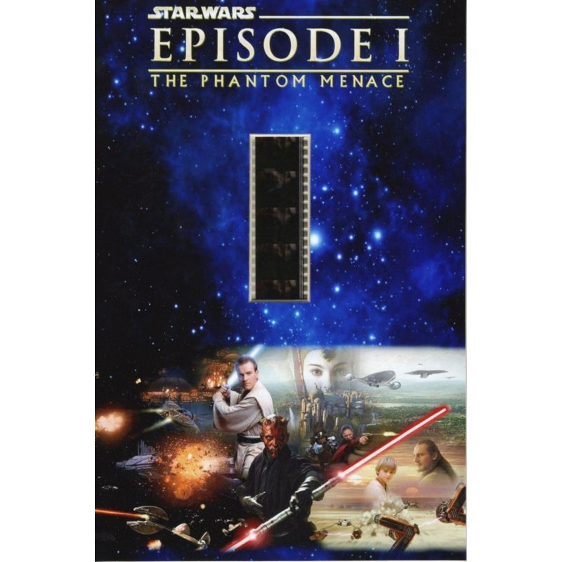 Maxi Card with original fragments from the film Star Wars: Episode I - The Phantom Menace