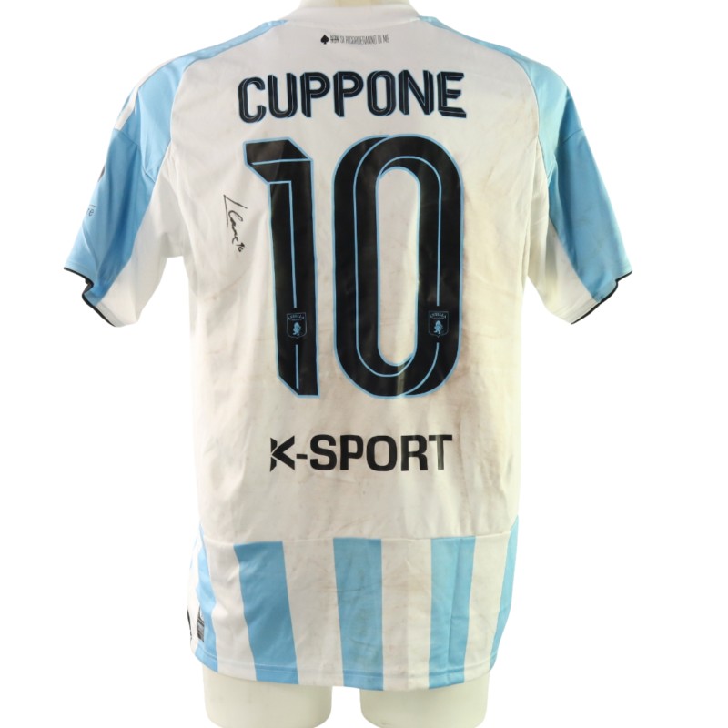 Cuppone's Signed Unwashed Shirt, Virtus Entella vs Frosinone 2026