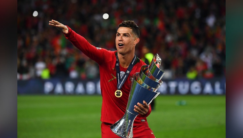 Official Euro 2020 Football - Signed by Cristiano Ronaldo