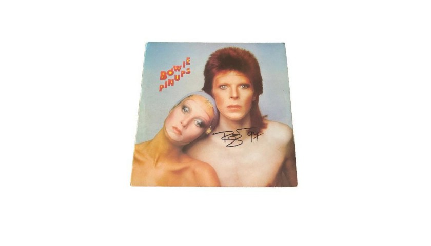 David Bowie Signed Pinups Vinyl LP 