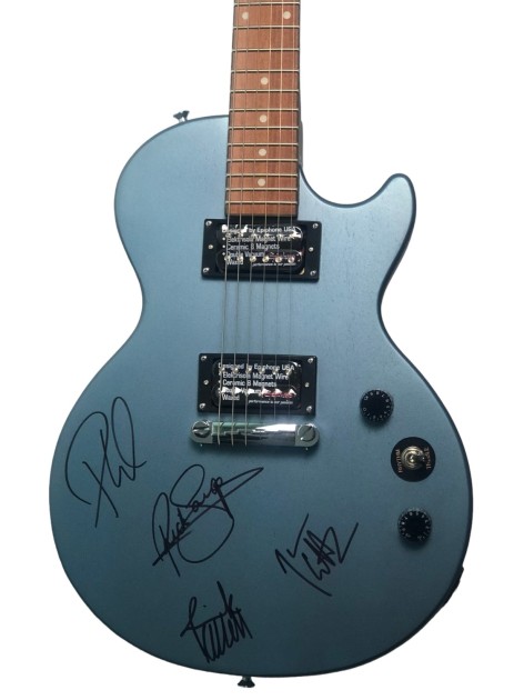Def Leppard Signed Epiphone Les Paul Guitar