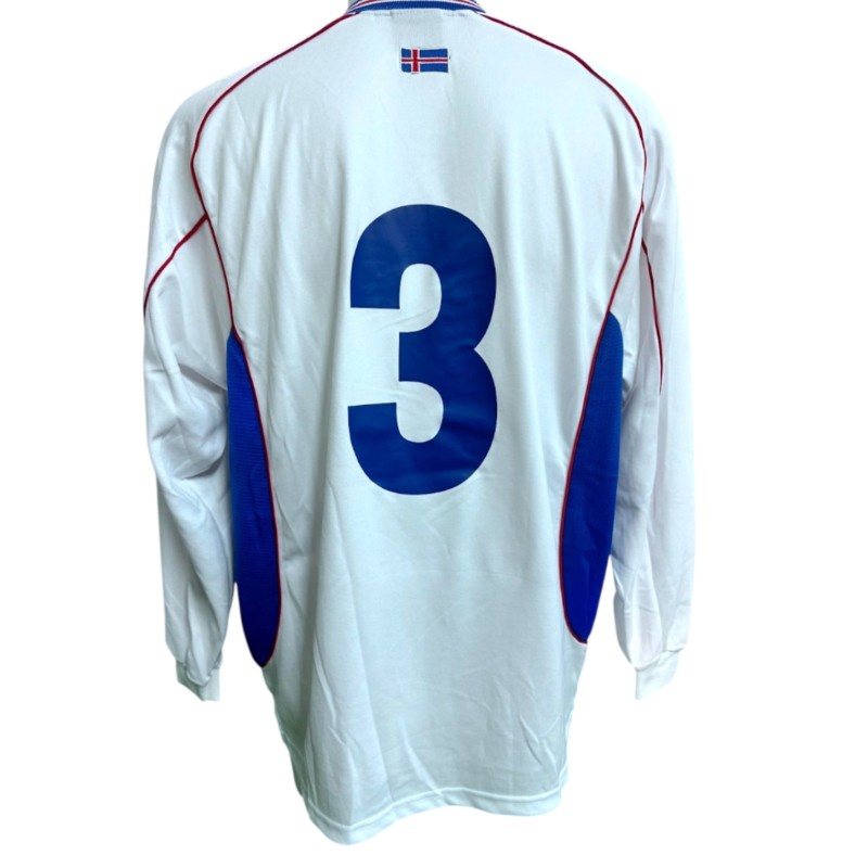 Match-Worn Shirt, Iceland vs Italy 2004