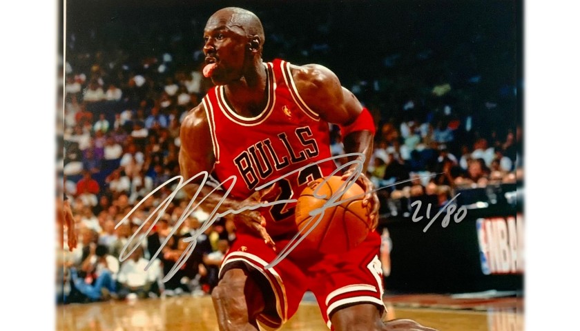 Photograph Signed by Michael Jordan
