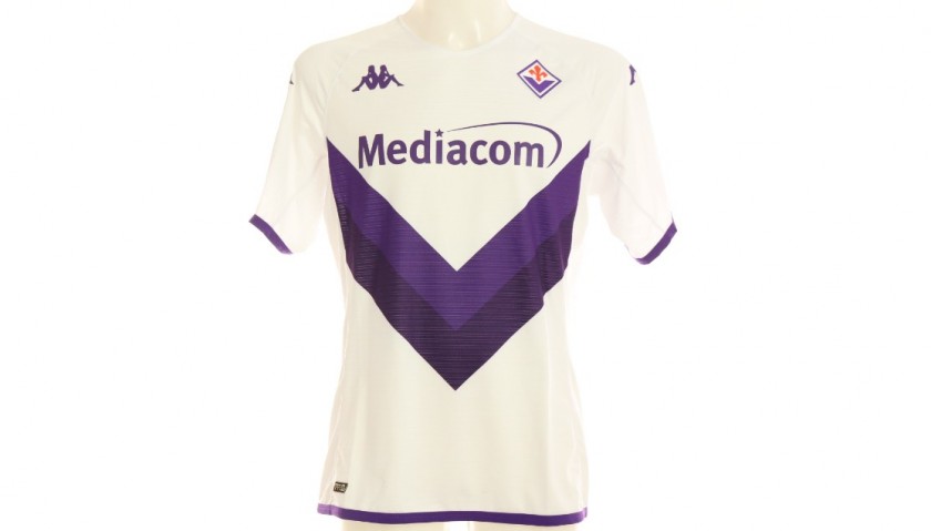 Jovic's Match Shirt, Empoli-Fiorentina 2022 - Signed by the Squad