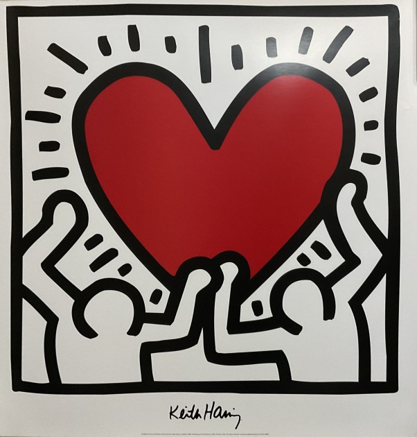 "Untitled" by Keith Haring