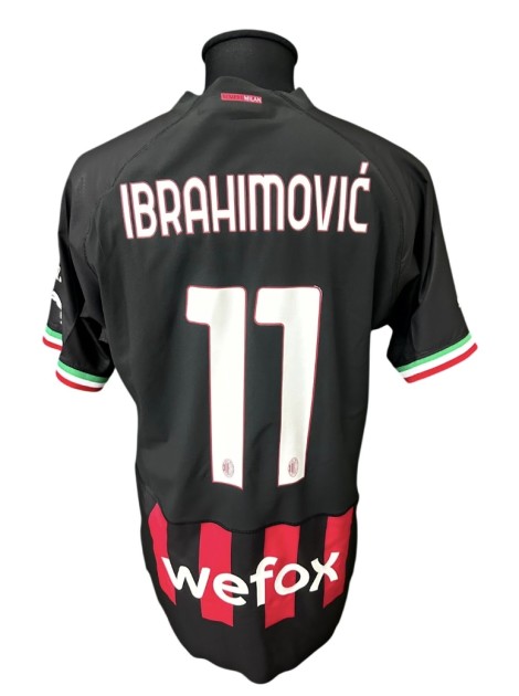 Maglia Ufficiale Ibrahimovic Milan, 2022/23