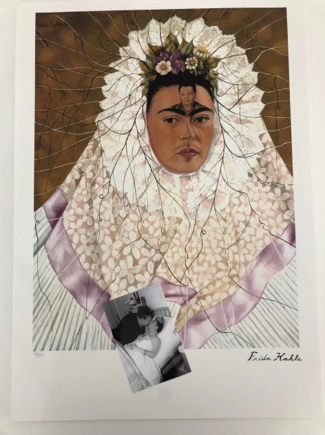 Frida Kahlo Signed Offset Lithograph - CharityStars