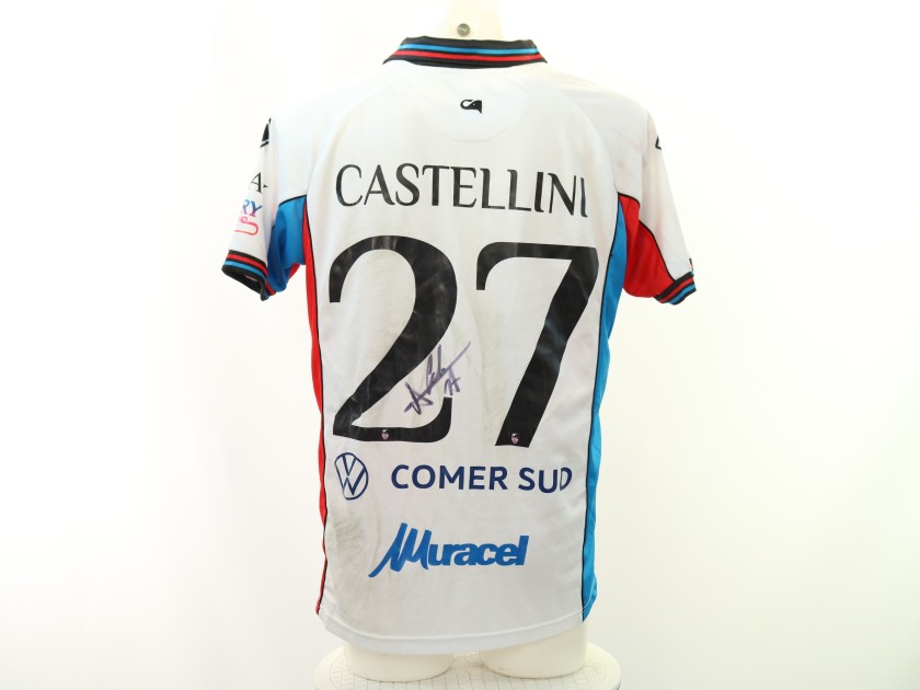 Castellini's Picerno vs Catania Signed Unwashed Shirt, 2025 