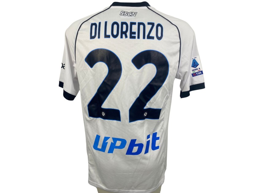 Di Lorenzo's Match-Issued Shirt, Genoa vs Napoli 2023