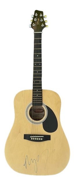 Neil Young Signed Acoustic Guitar