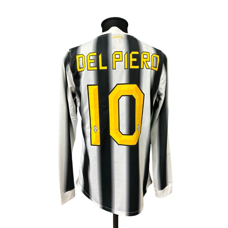 Maglia Del Piero Juventus, preparata 2011/12