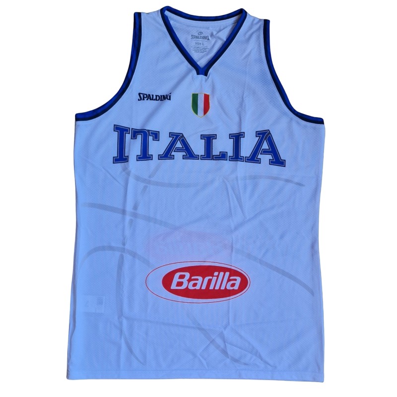 Italian National Basketball Team's Official Match Shirt