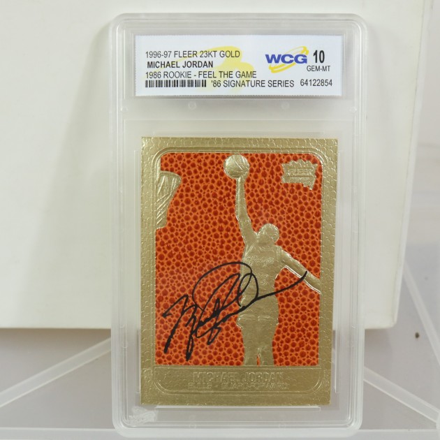 Michael Jordan Limited Edition Gold Card 