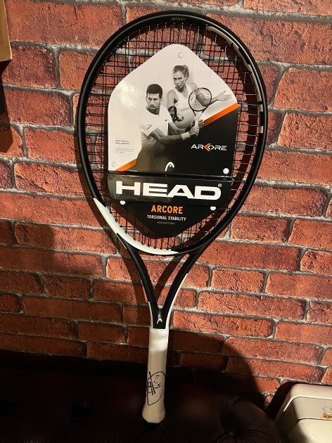 Novak Djokovic Signed Head Speed Racket