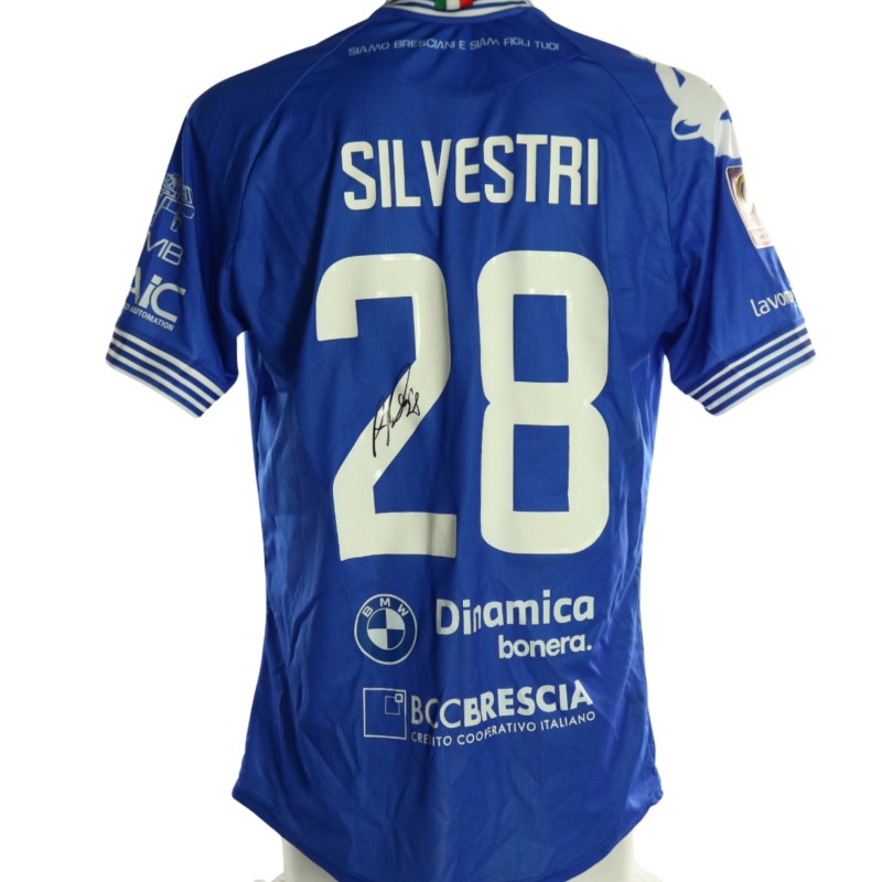 Maglia Silvestri Unwashed Union Brescia vs Ascoli, 2026 - Autografata
