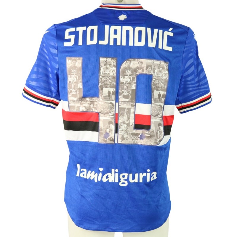 Stojanovic's Unwashed Shirt, Sampdoria vs Parma 2024 - Special Vialli