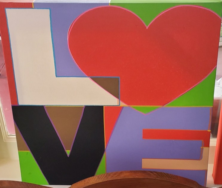 "Love" by Steve Kaufman