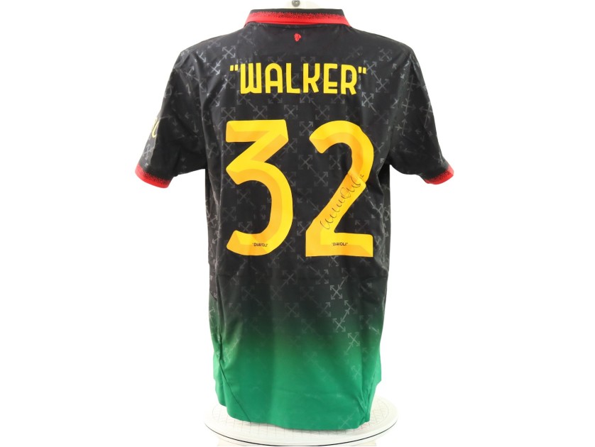 Walker's Official Milan Signed Shirt, 2025 - Off White