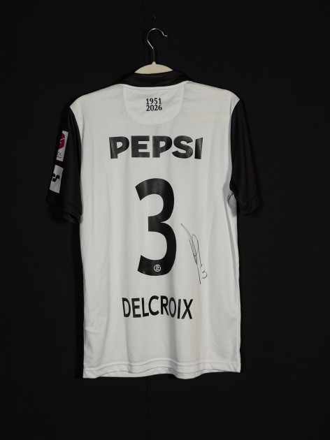 Delcroix's Lugano Signed Match-Issued Shirt, 2025/26
