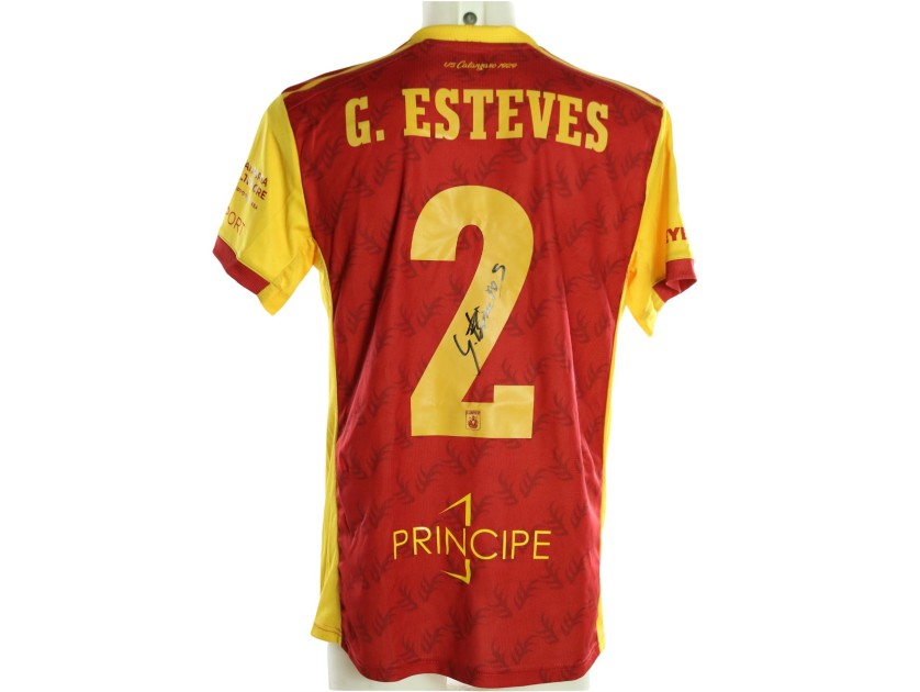 Esteves' Signed Unwashed Shirt, Avellino vs Catanzaro 2026