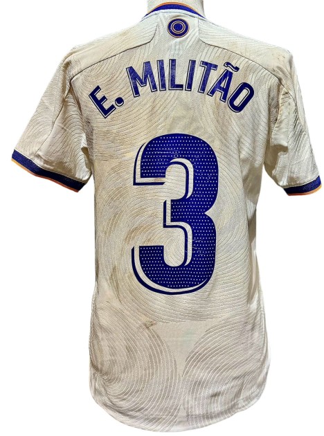 Militao's Unwashed Shirt, Espanyol vs Real Madrid 2021