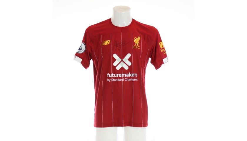 Milner's Issued and Signed Limited Edition 19/20 Liverpool FC Shirt