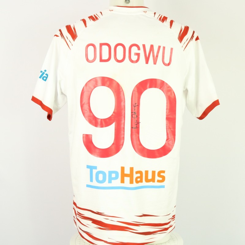 Odogwu's Unwashed Signed Shirt, Sampdoria vs Sudtirol 2024 