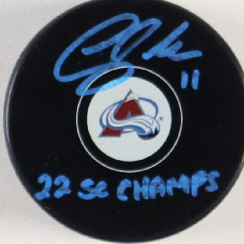 Andrew Cogliano Signed Hockey Puck 