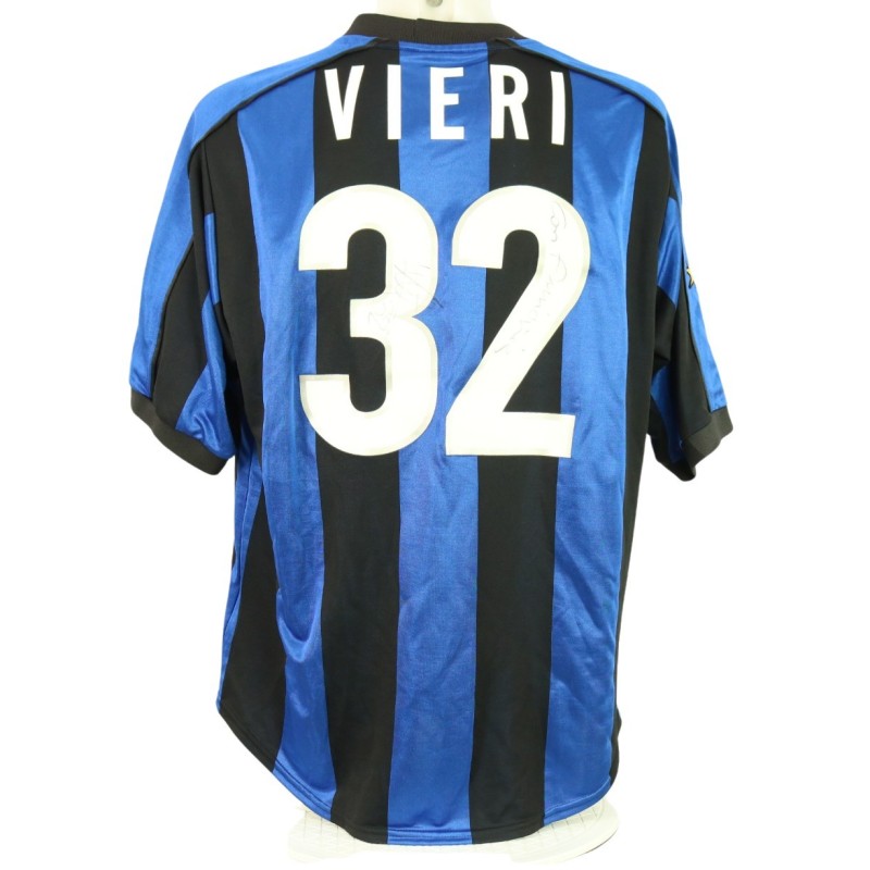 Maglia Vieri indossata Inter vs Verona 1999 - Autografata