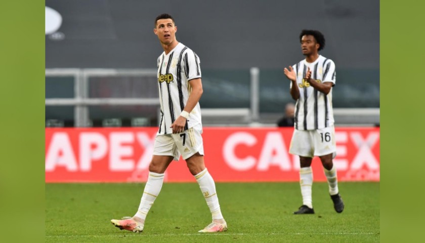 Ronaldo's Official Juventus Shirt, 2020/21 - Signed by the Players
