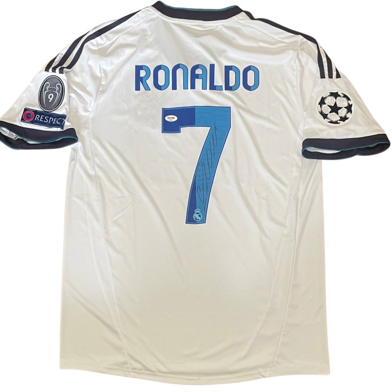 Cristiano Ronaldo's Real Madrid 2012/13 Signed Replica Shirt