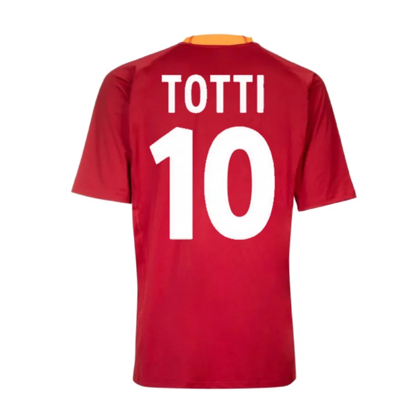 Totti's Roma 2000/01 Signed with Personalised Dedication Shirt