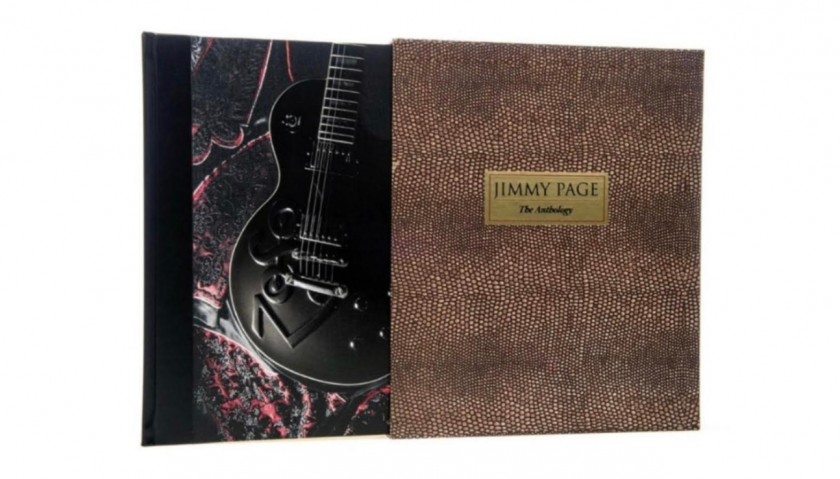Jimmy Page Genesis Signed Book 