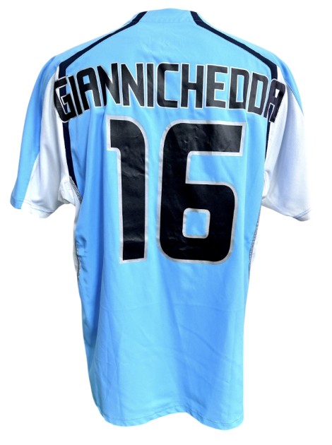 Giannichedda's Match-Worn Shirt, Milan vs Lazio Italian Supercup 2004