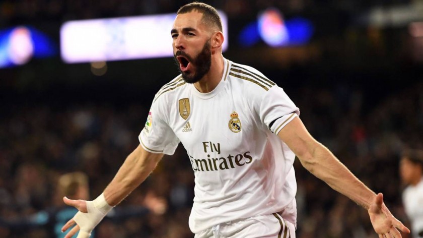 Benzema's Official Real Madrid Signed Shirt, 2019/20