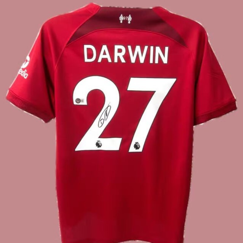 Darwin Nunez's Liverpool FC Signed Replica Shirt