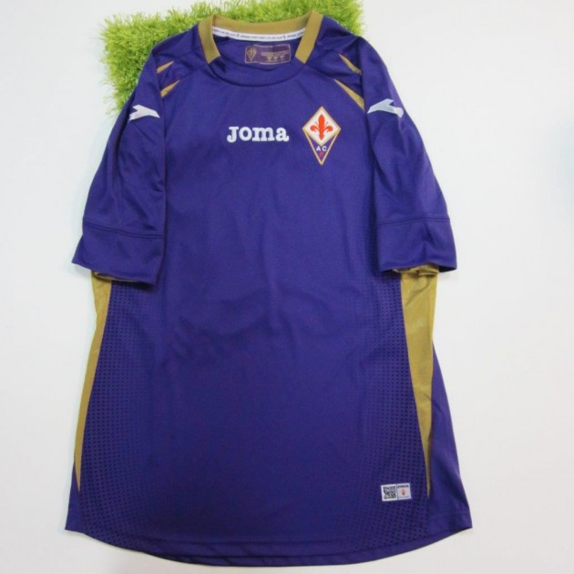 Gomez Fiorentina match issued shirt, 2014/2015 - signed