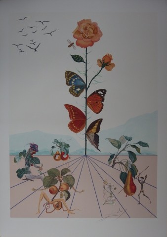 'Flordali II' Lithograph by Salvador Dalí